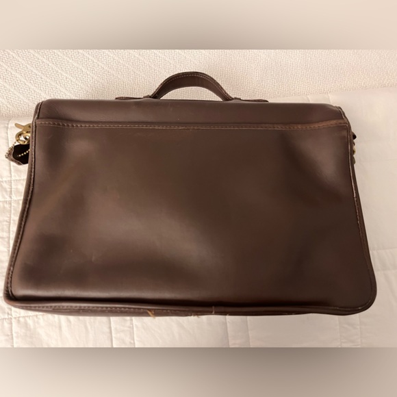 Vintage Brown Coach Lexington Briefcase - excellent condition! - Picture 2 of 13